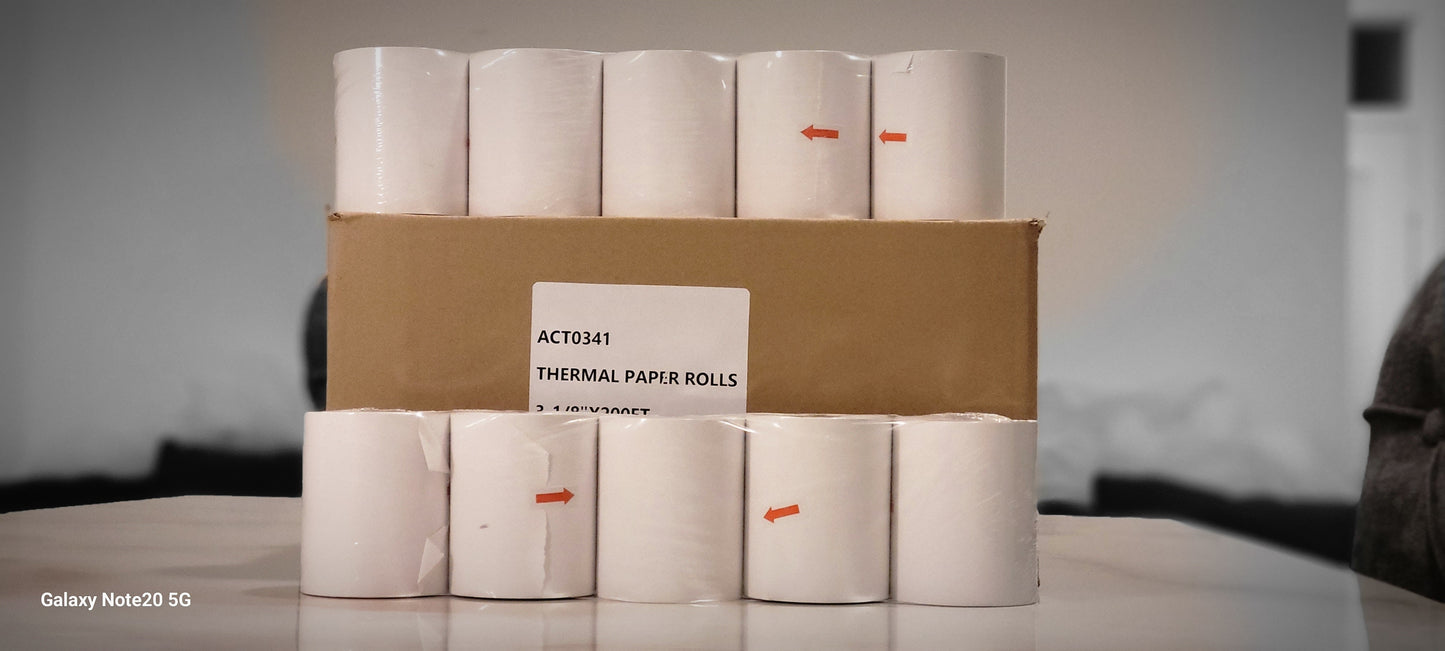 thermal paper roll, POS paper roll, receipt printer paper, BPA-free thermal paper, cash register paper, high-quality thermal rolls, bulk thermal paper, POS receipt paper
