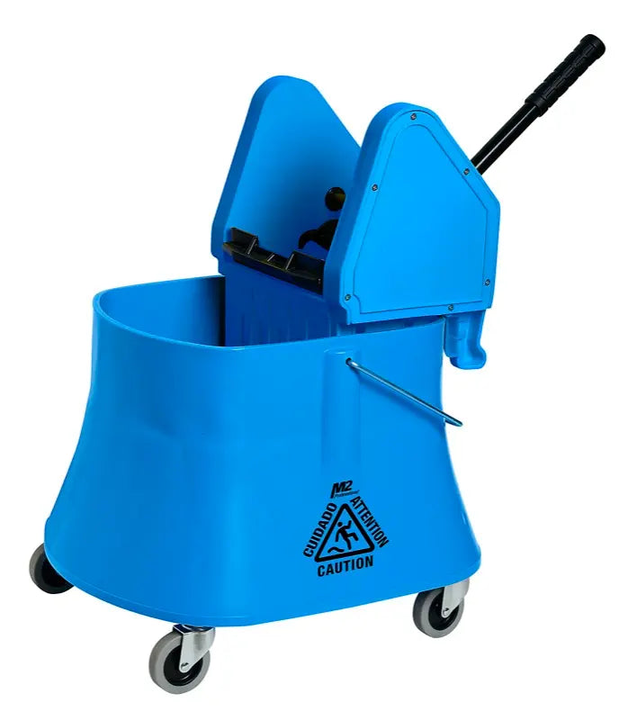 down press mop bucket, heavy-duty mop bucket, 40 qt mop bucket, 37L mop bucket, janitorial cleaning supplies, commercial mop bucket, industrial mop bucket, down press wringer bucket, non-marking mop bucket, ergonomic mop bucket, high-capacity mop bucket, cleaning equipment Canada, cleaning supplies USA, best mop bucket for commercial use