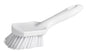 9" Short Handle Pot Brush, short handle pot brush, heavy-duty scrubbing brush, 9-inch cleaning brush, commercial pot brush, restaurant kitchen brush, grease removal brush, stiff bristle pot brush, cookware scrubbing brush, industrial cleaning brush, food service brush, non-slip grip pot brush, kitchen cleaning tools Canada, cleaning brush USA