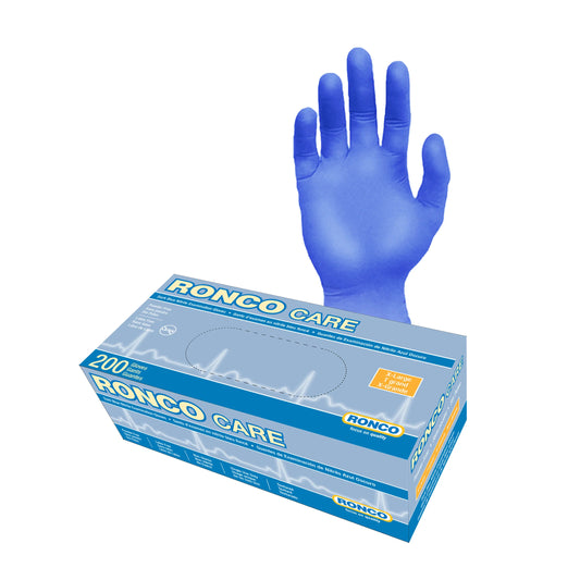 Dark Blue Nitrile Examination Gloves, Powder-Free, 3.5 Mil, Size M: 3.5 g, nitrile examination gloves, powder-free nitrile gloves, dark blue gloves, 3.5 mil nitrile gloves, latex-free gloves, medical gloves, food-safe gloves, disposable nitrile gloves, textured grip gloves, protective gloves