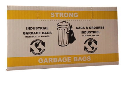 Garage bags- Clear, clear garbage bags, strong trash bags, transparent waste bags, 26x36 garbage bags, commercial trash bags, industrial waste bags, leak-resistant garbage bags, heavy-duty clear trash bags