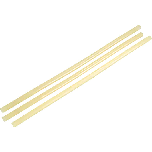Glue Sticks, 7/16" Dia. x 15.0" L, Amber, hot glue sticks, industrial adhesive Canada, amber glue sticks USA, commercial glue sticks, high-performance hot melt adhesive, woodworking glue sticks, packaging glue, craft adhesive, bulk glue sticks, strong-bond glue