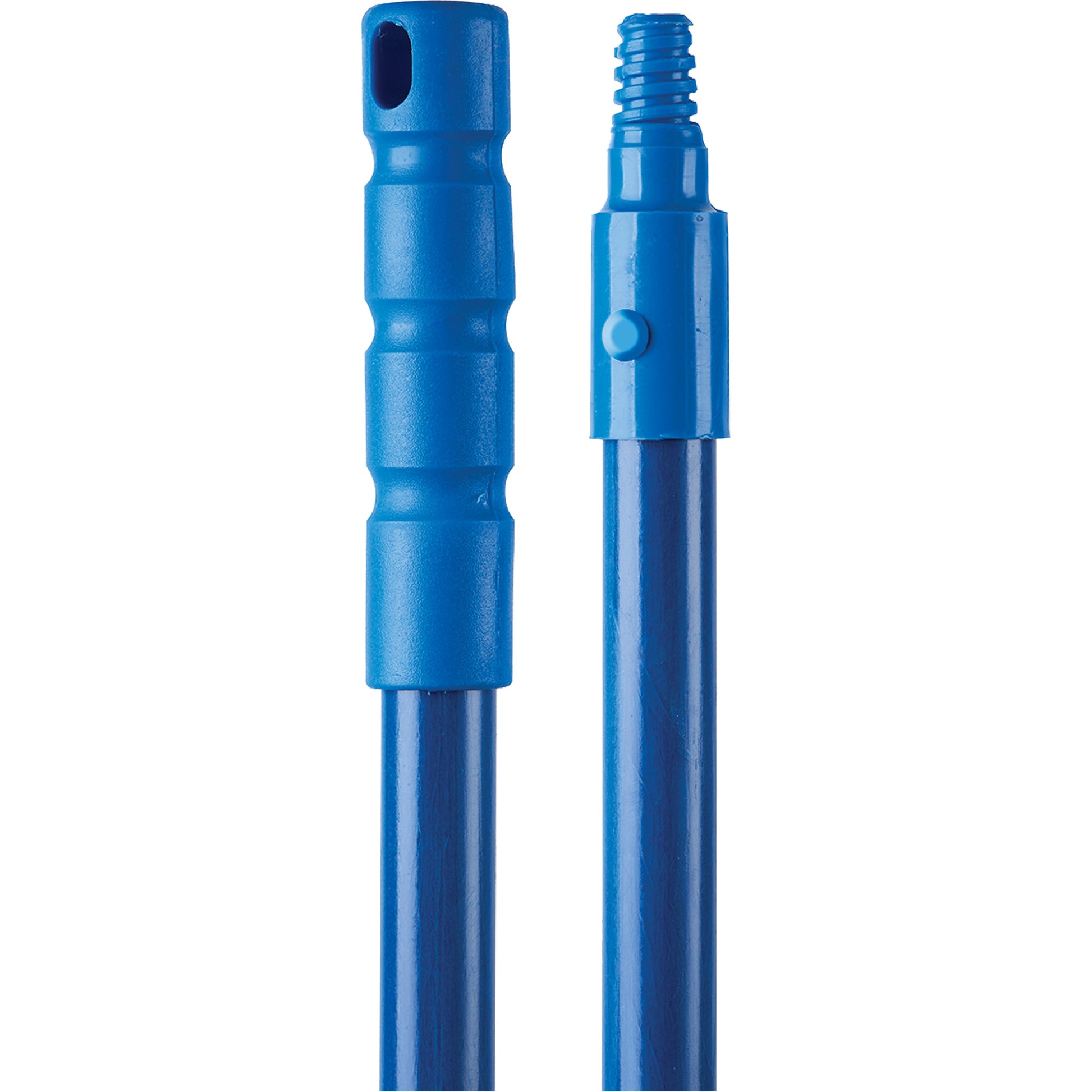 Handle, Fibreglass, ACME Threaded Tip, 1" Diameter, 54" Length, fibreglass handle 54 inch, ACME threaded handle, industrial cleaning handle, janitorial tool handle, commercial fibreglass handle, durable cleaning handle, impact-resistant handle, Canada & USA janitorial supplies, universal threaded handle, maintenance tool handle