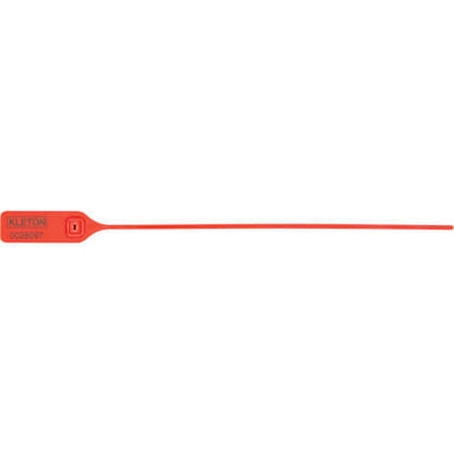 Heavy-Duty Security Seal, 13", Plastic, Pull-Up Seal, Heavy-duty plastic security seal, 13-inch pull-tight seal, adjustable security seal Canada, plastic cargo seal USA, tamper-evident plastic seal, logistics security seal, container security seal Canada, warehouse security seal USA, numbered security seal, truck security seal Canada