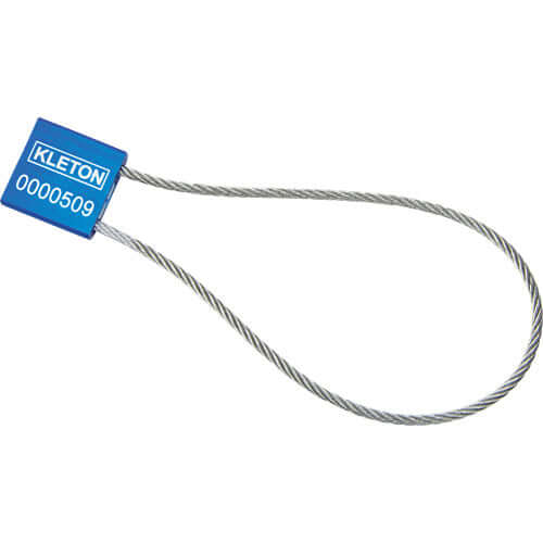 High-Security Metal Cable Seal – 12” | Pack of 500 | Tamper-Proof Seals for Canada & USA