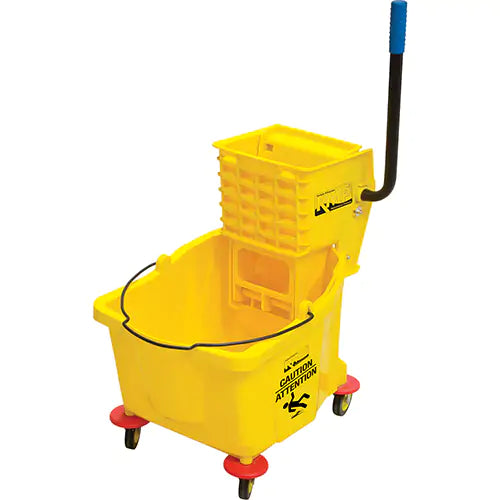 Mop Bucket and Wringer, Side  Press, 36 L 