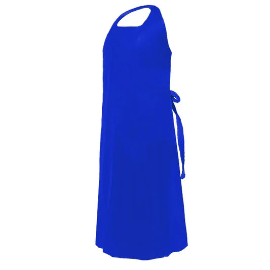 Reusable Apron Polyurethane 5.5 Mil, reusable apron, polyurethane apron, heavy-duty apron, waterproof apron, chemical-resistant apron, food processing apron, industrial apron, cleaning apron, durable work apron, protective apron