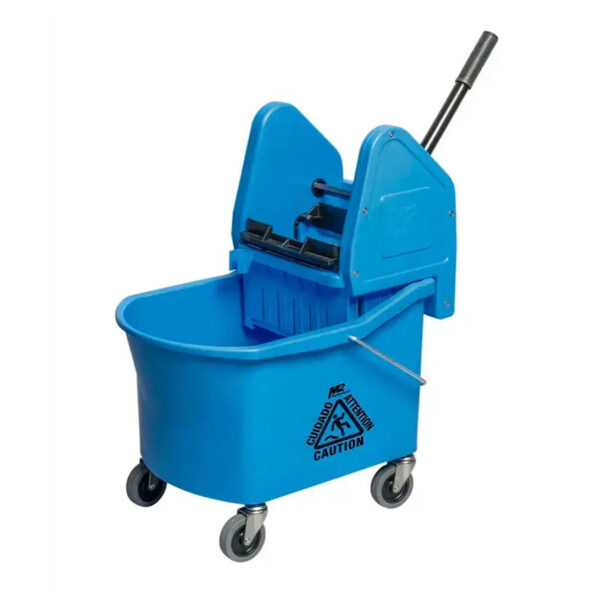 Grizzly Down Press Combo 32 Qt/30L – Heavy-Duty Mop Bucket & Wringer