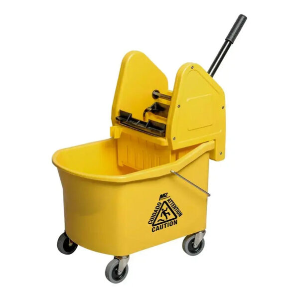 Grizzly Down Press Combo 32 Qt/30L – Heavy-Duty Mop Bucket & Wringer - Image 4