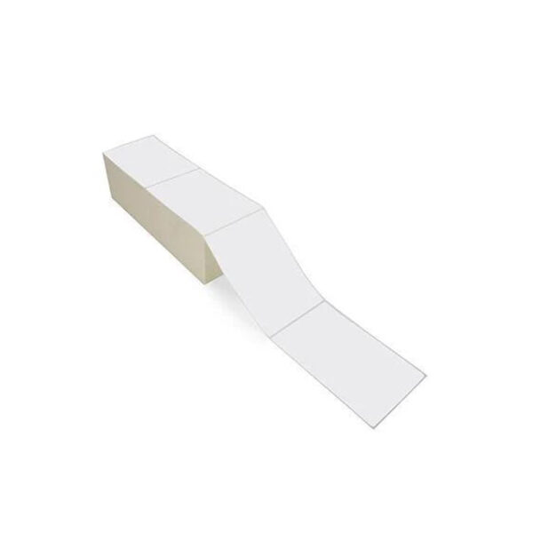 Thermal Transfer FanFold Labels 4" X 6" – Ribbon Required | High-Quality Shipping & Barcode Labels