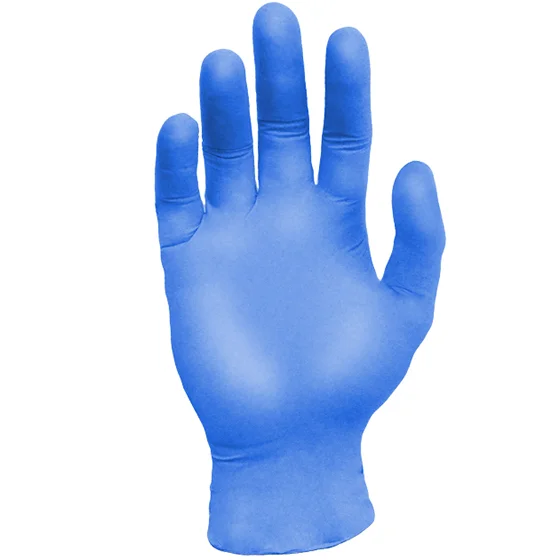 Disposable Gloves - Dark Blue Nitrile Examination Gloves, 3.5 Mil 200 Pack - Image 2