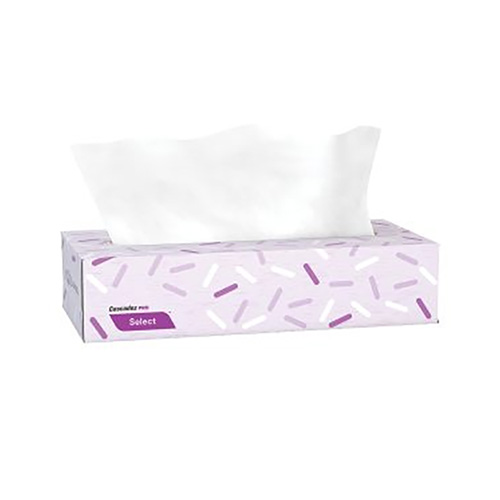 Facial Tissue – Cascades PRO, 2-Ply, White, 100 Sheets/Box, 30 Boxes/Pack