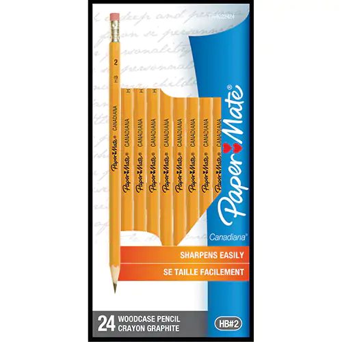 HB Canadiana Pencil - 24 Pack | Premium Writing & Sketching