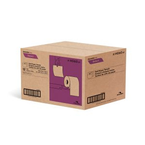 Paper Towel – Cascades Pro, 1-Ply, White, 600 Feet/Roll, 12 Rolls/Case