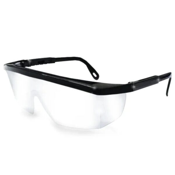 Safety Glasses Adjustable | Clear Lens - Pack of 12