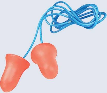 Disposable ear plugs for noise reduction